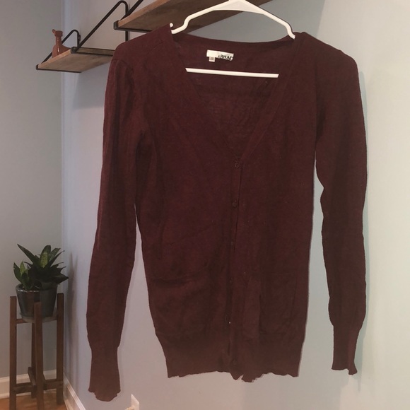Lightweight maroon cardigan - Picture 2 of 3